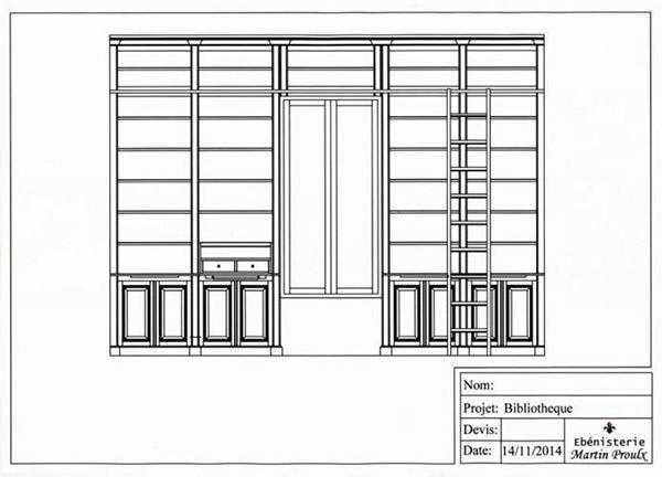 Plan - Société de fabrication de meubles Remoulins